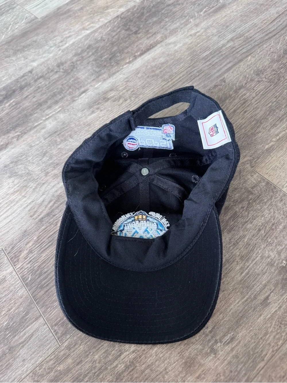 Vintage! Super Bowl XXXVII (January 26, 2003) Embroidered Black Hat - San Diego